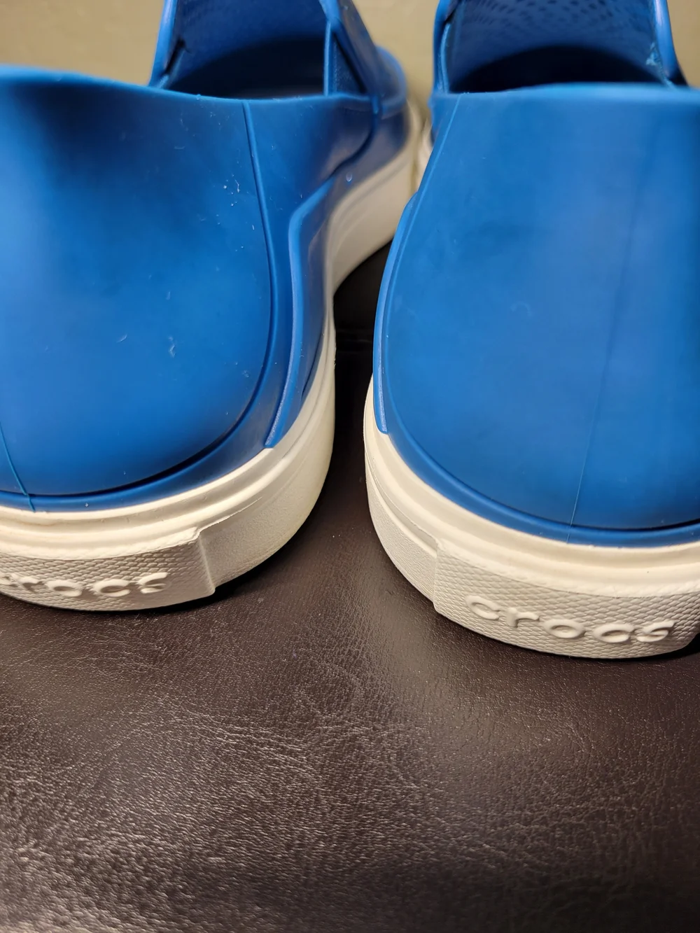 Crocs Citilane Roka Mens Blue  Waterproof Breathable Slip On Loafers Size 11